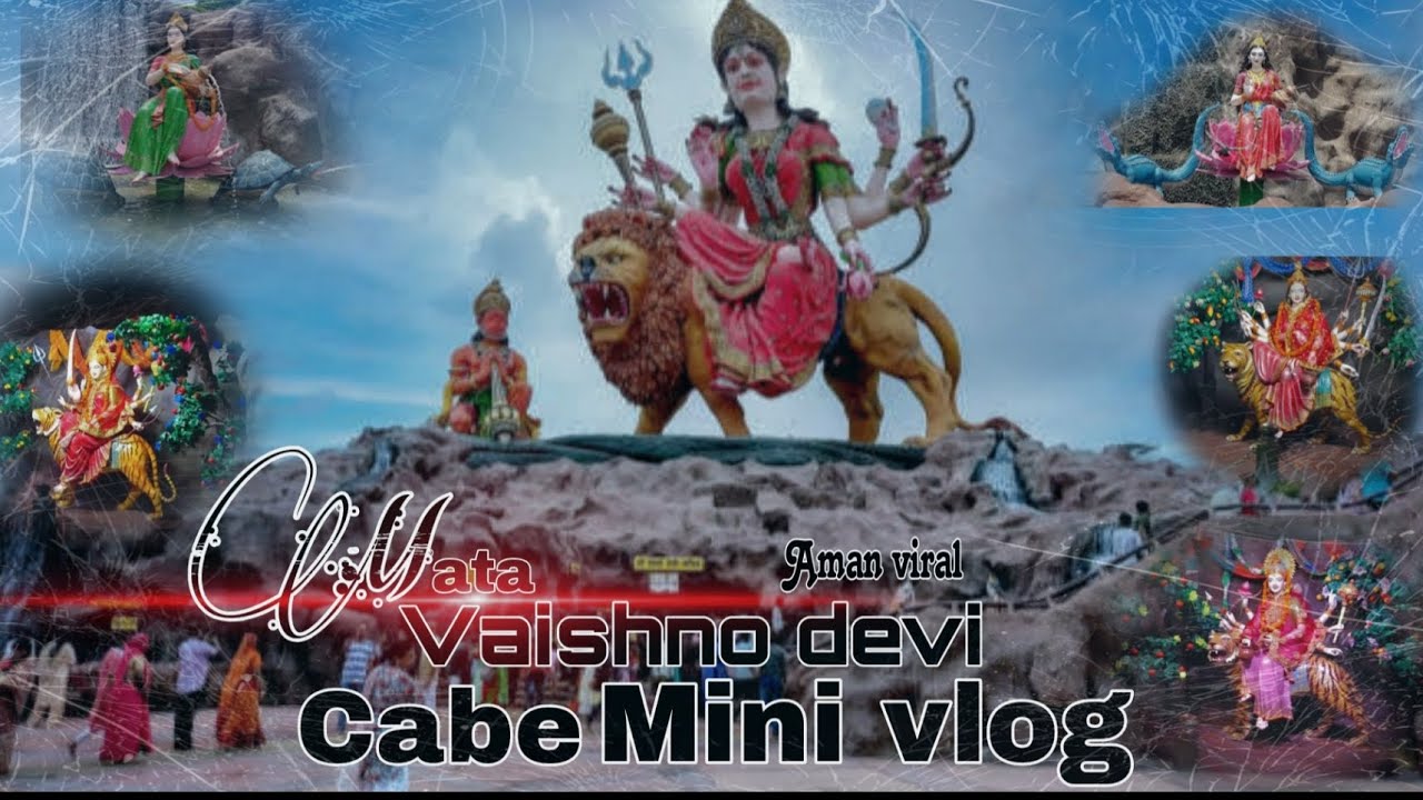 Mata Vaishno devi vrindavan chaar dhaam cabe mini vlog | Aman Viral #vrindavan #cabe #matarani