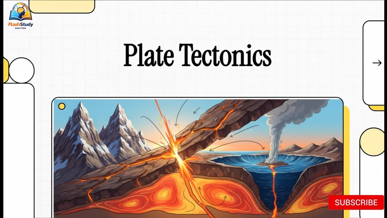 Plate Tectonics || Geography L - 16 || Geography Hindi Through Animation || UPSC IAS