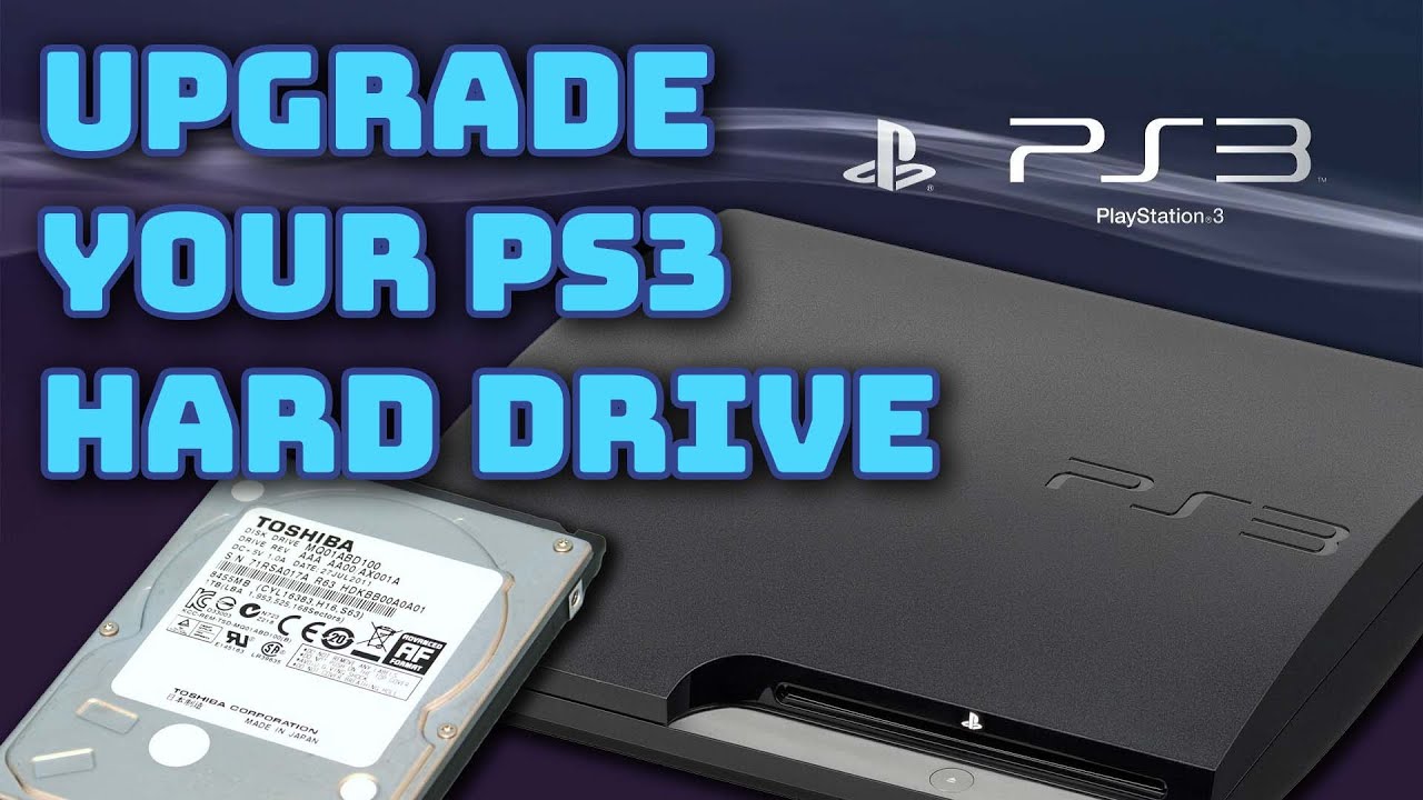 How to Upgrade a PS3 Hard Drive - and keep all your game save data