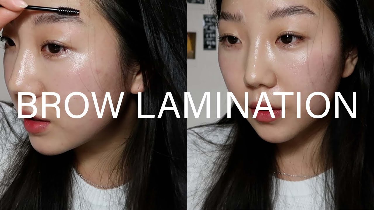 SELF BROW LAMINATION | Entropy Tough Brow Lift Perm| 셀프 눈썹펌, 엔트로피 터프 브라우 펌