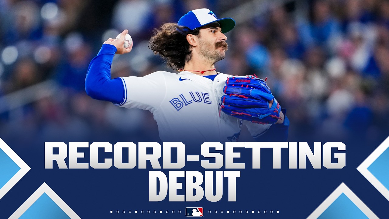 Dylan Cease sets a franchise RECORD with 12 strikeouts in his Toronto Blue Jays debut! 😳