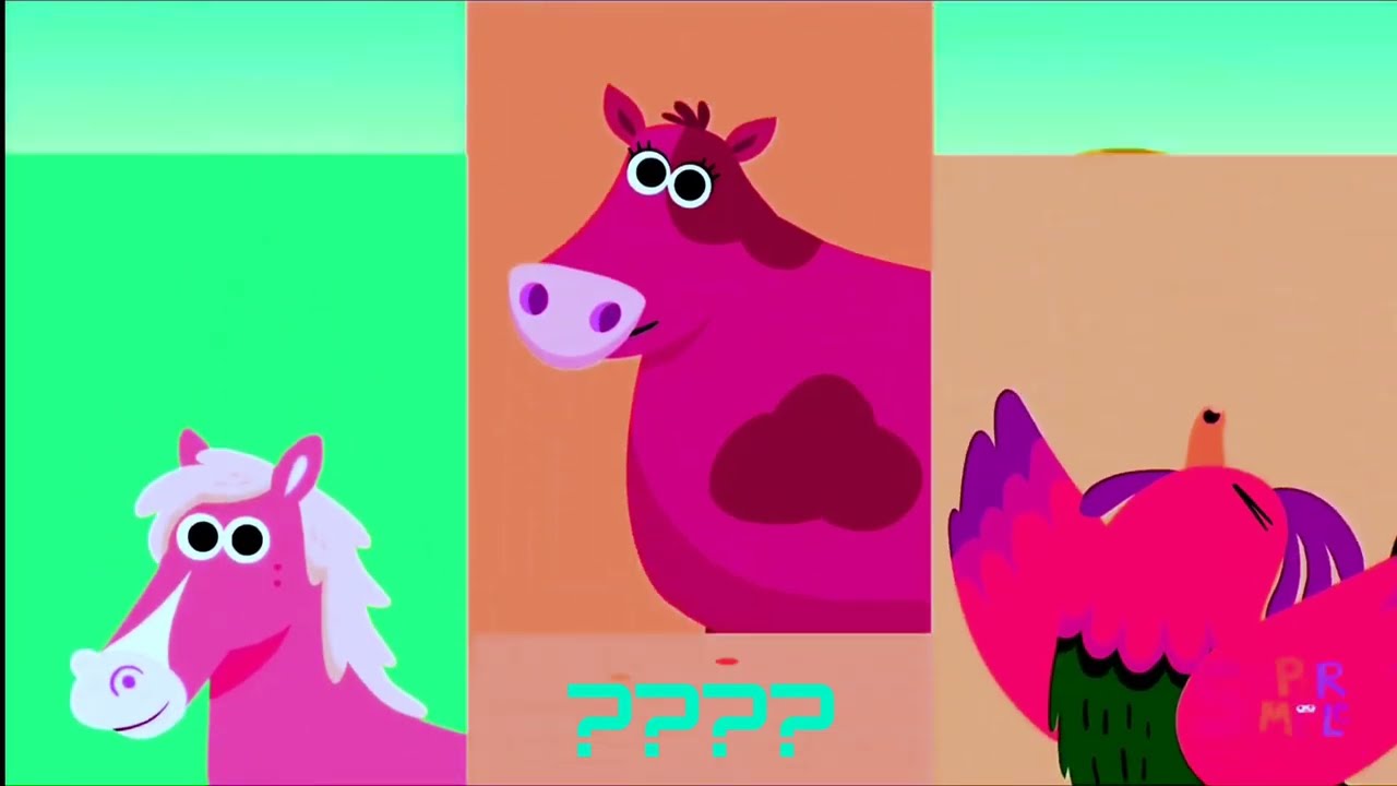 🐴🐄🐓🎵Farm Animals! Horse, Cow & Rooster(Remake) | Super Simple Songs | Sponsored by Preview 2 Effects