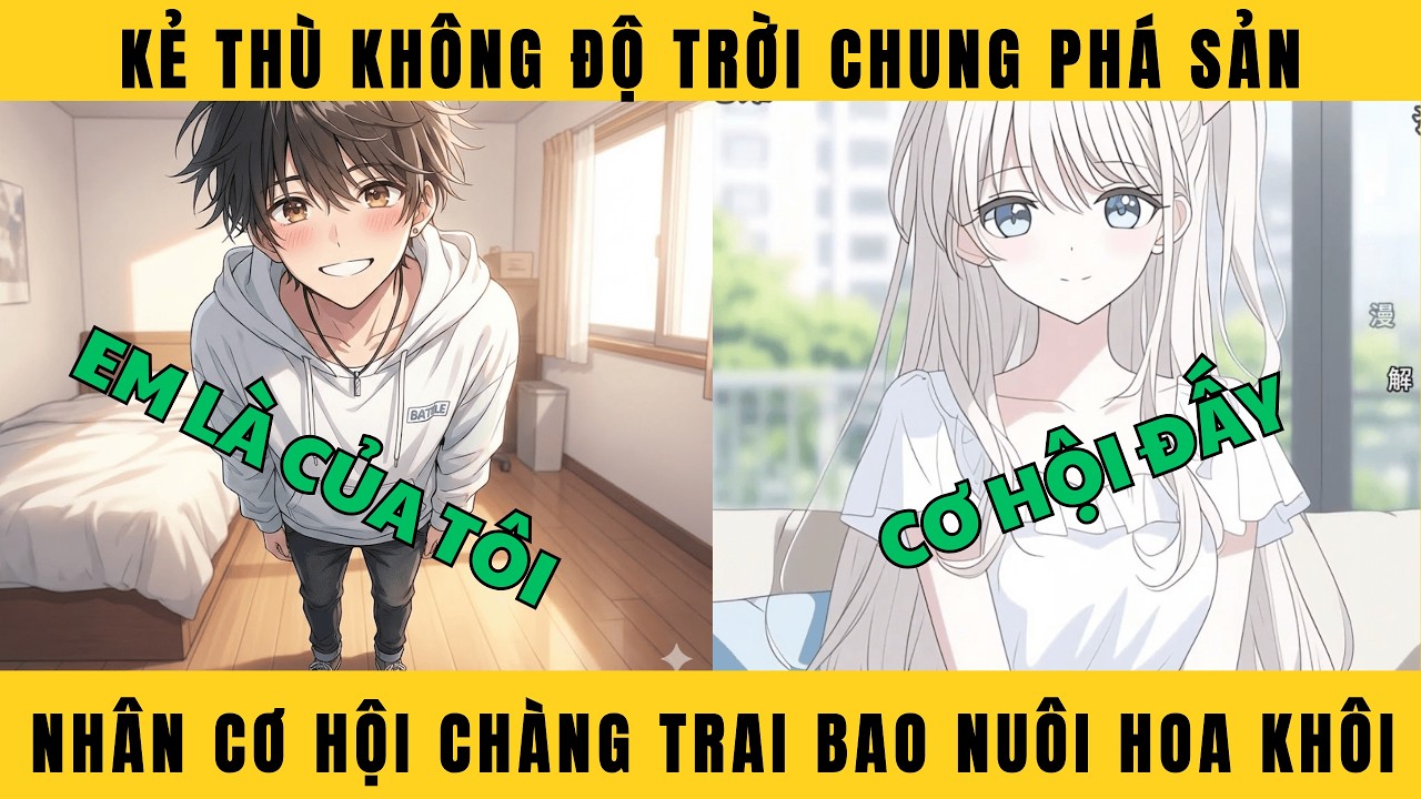 FULL K.Ẻ T.H.Ù KHÔNG ĐỘ TRỜI CHUNG PH.Á S.ẢN - NHÂN CƠ HỘI CHÀNG TRAI BAO NUÔI HOA KHÔI