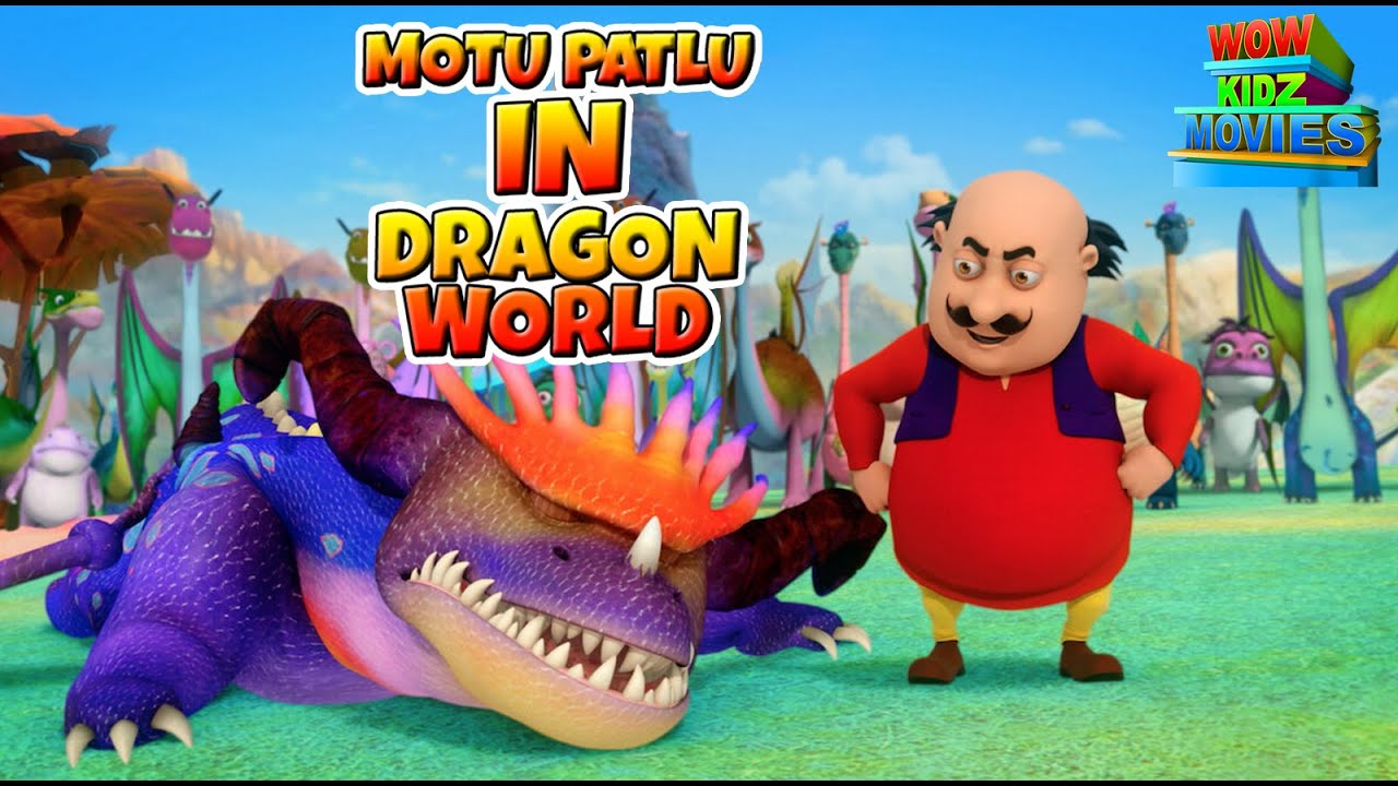 Motu Patlu | Kids Cartoon | Motu Patlu In Dragon World | Full Movie | Wow Kidz | #spot
