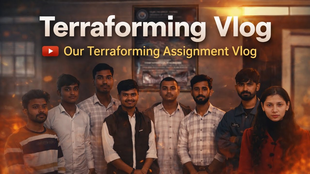 Our Terraforming Assignment😧...