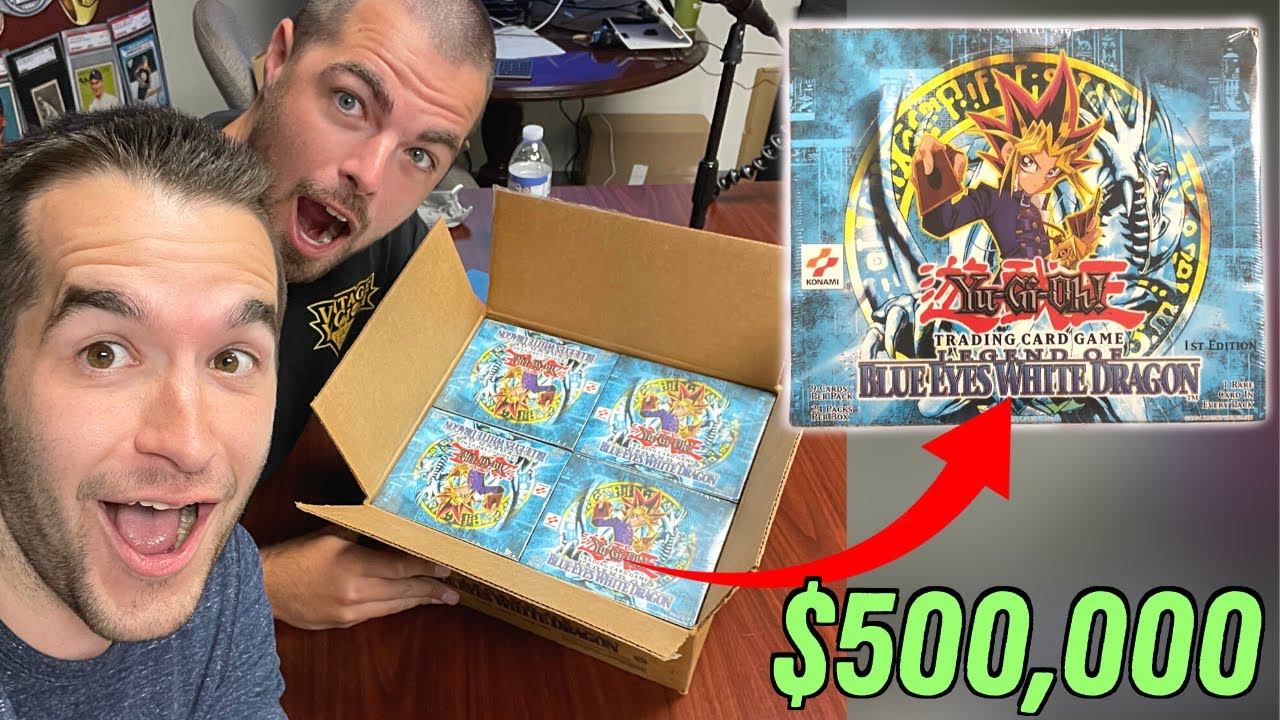 The RAREST Sealed Yugioh Item (1st Edition LOB Case)