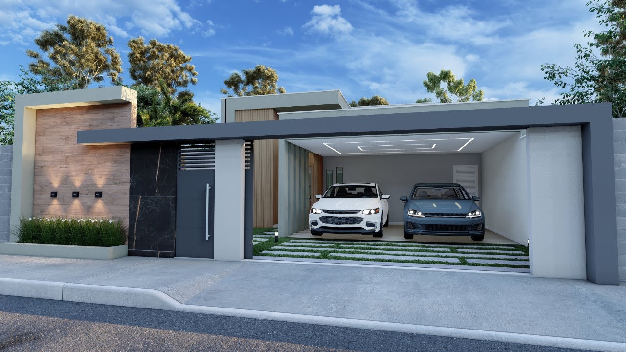 Incrível Casa Moderna em Terreno 10x20 com 3 Quartos e Garagem para 2 Carros! 🏡✨