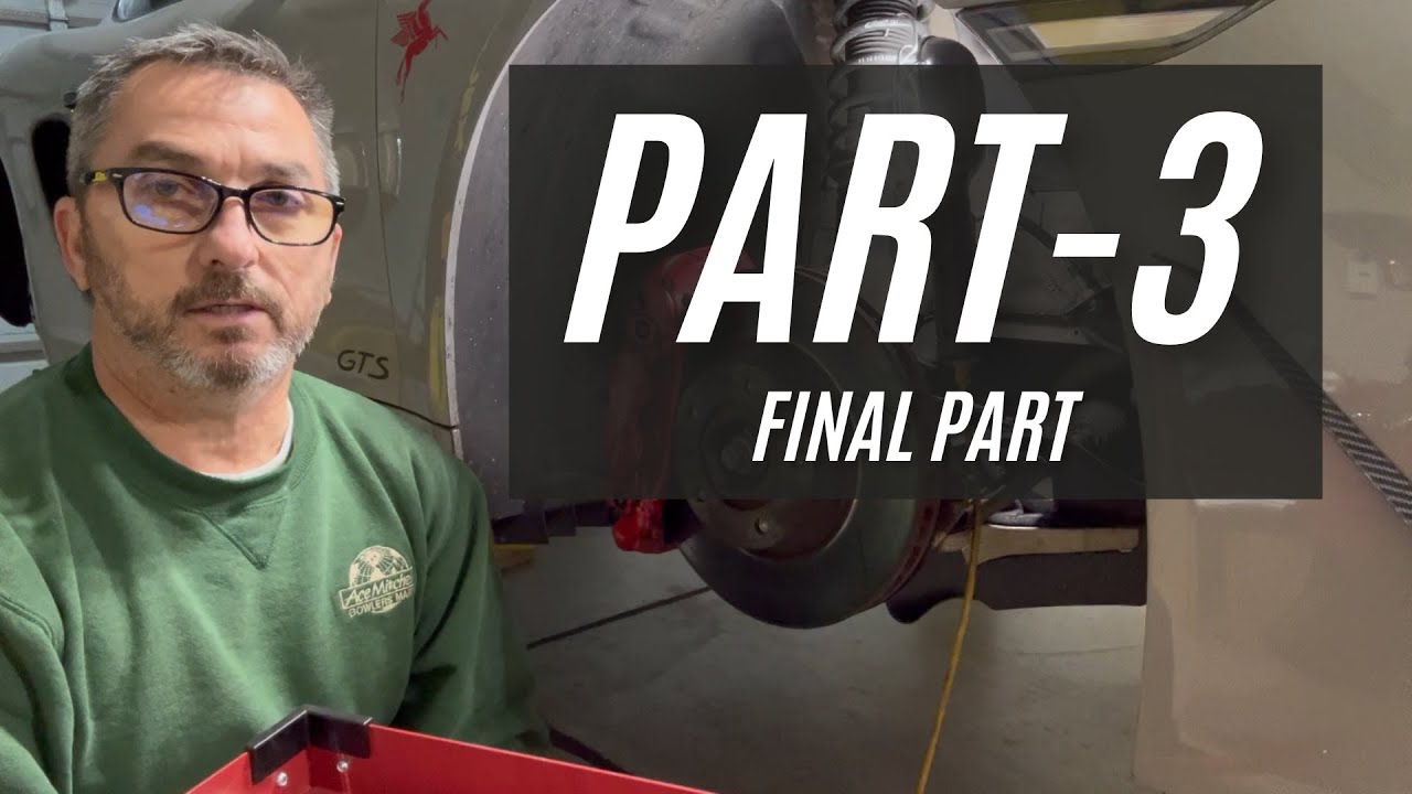 718 Porsche Cayman Big Brake Kit Install | PART 3 FINAL | One Nine Racing