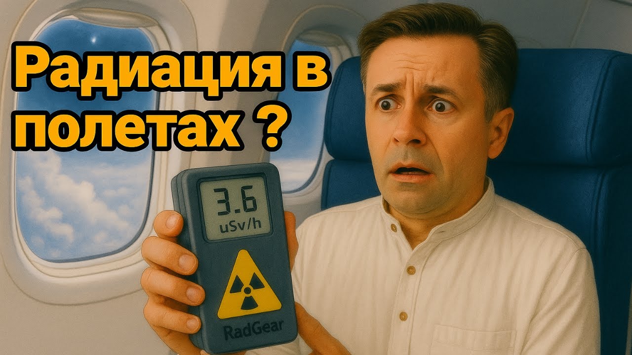 Правда о радиации в самолёте | Какую дозу вы получаете за один полёт?