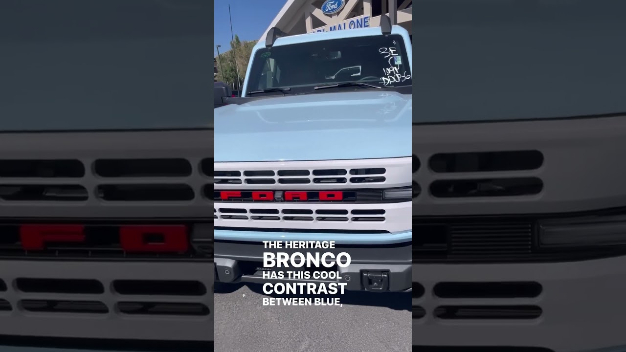 Ugly or Classic? Bronco Heritage Edition