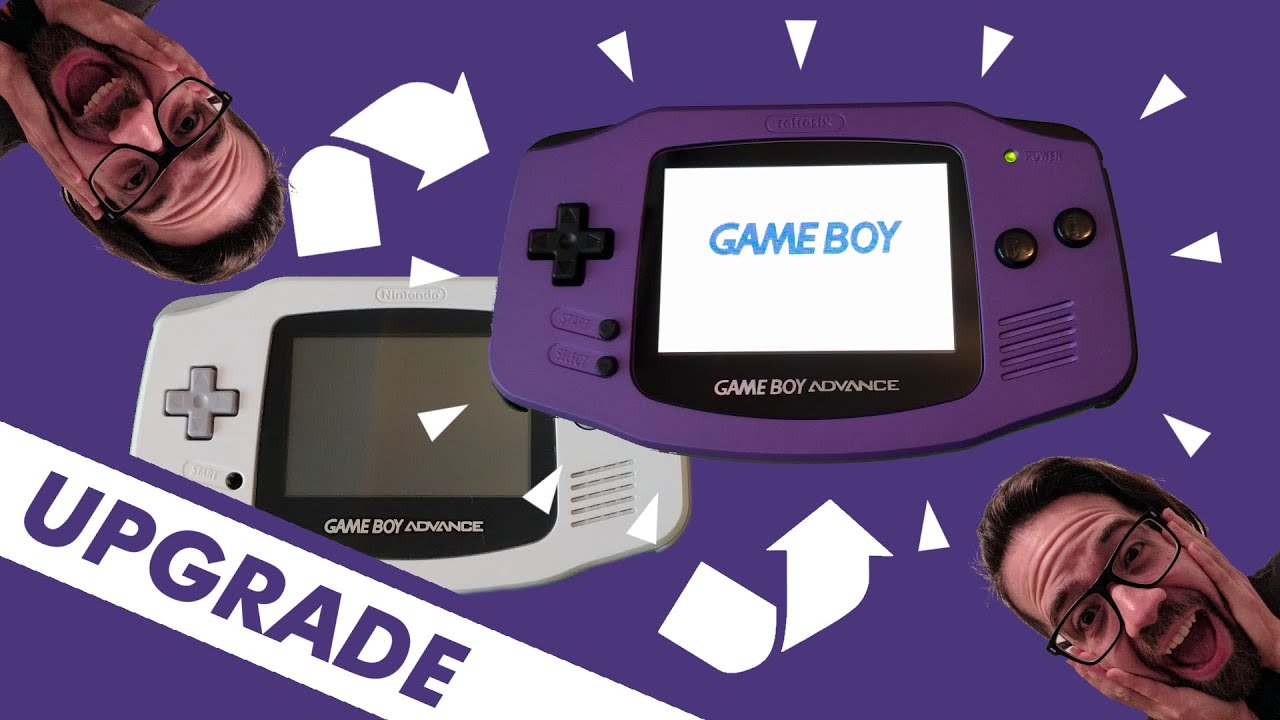 Upgrading my GBA | 1: New shell + IPS screen (no soldering)