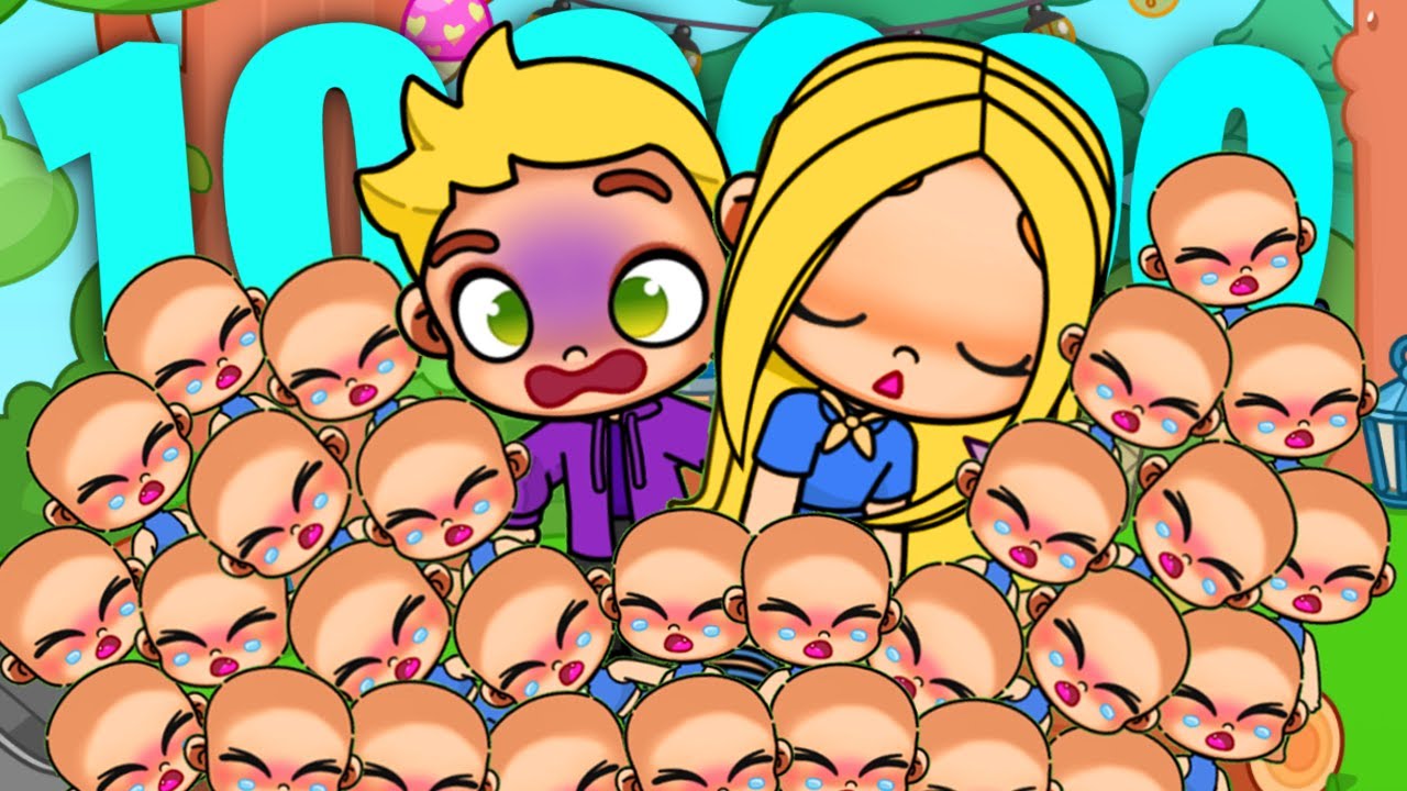Wir BEKOMMEN 100 BABYS in AVATAR WORLD! 😱 (Toca Boca | Story Deutsch)