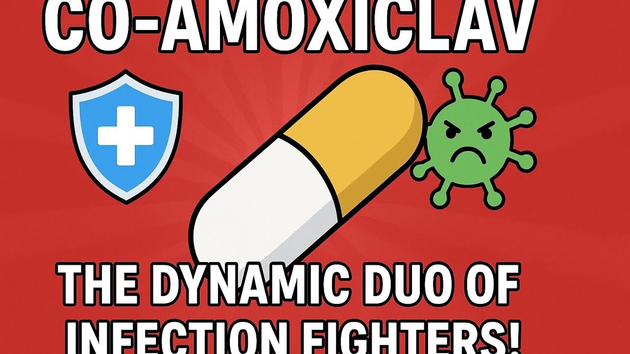 Co-Amoxiclav Explained: Why Two Is Better Than One | Antibiotic Teamwork #CoAmoxiclav #Amoxicillin