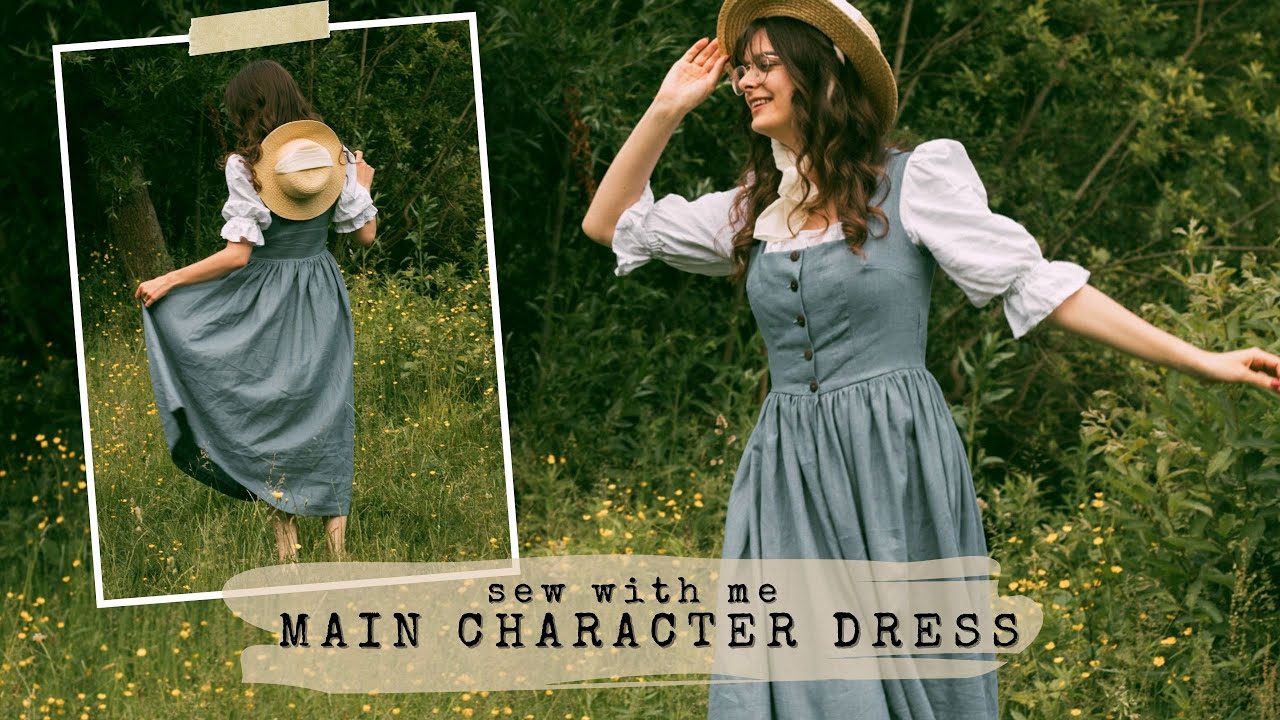 ✨ Main Character ✨ Dress 🌼 Sew With Me