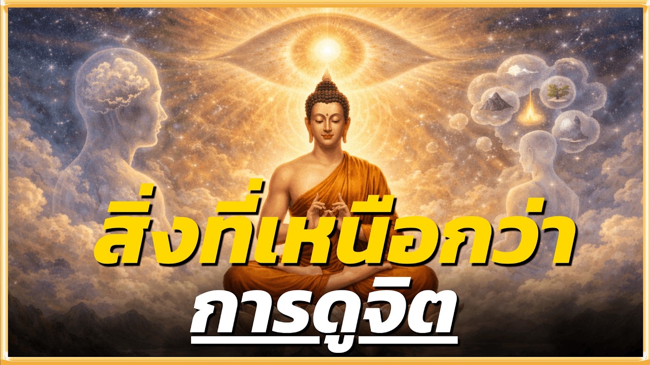 สิ่งที่เหนือกว่า การดูจิต ที่พระพุทธเจ้าทรงแนะนำ!! | ปัญญาธรรม