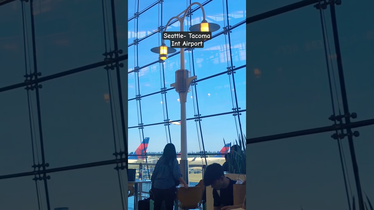 Tacoma International Airport,  Seattle #airlines #alaska #tacoma #seattle #music #runwayviews