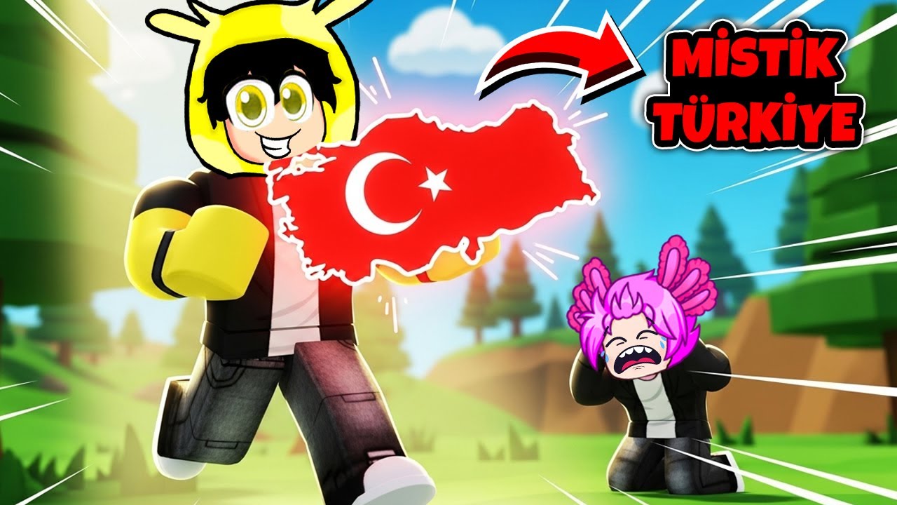 %0.0001 MİSTİK TÜRKİYE ÇALARAK TROLLEDİM!! | Roblox Steal a Country