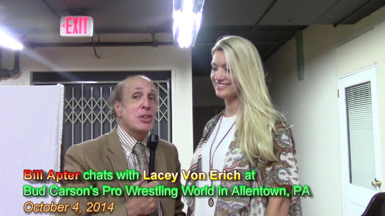 LACEY VON ERICH TALKS OF DAD KERRY, FAMILY, THE CLAW-HOLD, & MORE ...