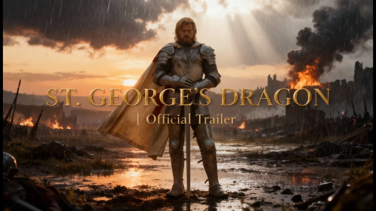 ST. GEORGE&rsquo;S DRAGON | Official Trailer (2025) | Epic Medieval Fantasy of Faith and Redemption