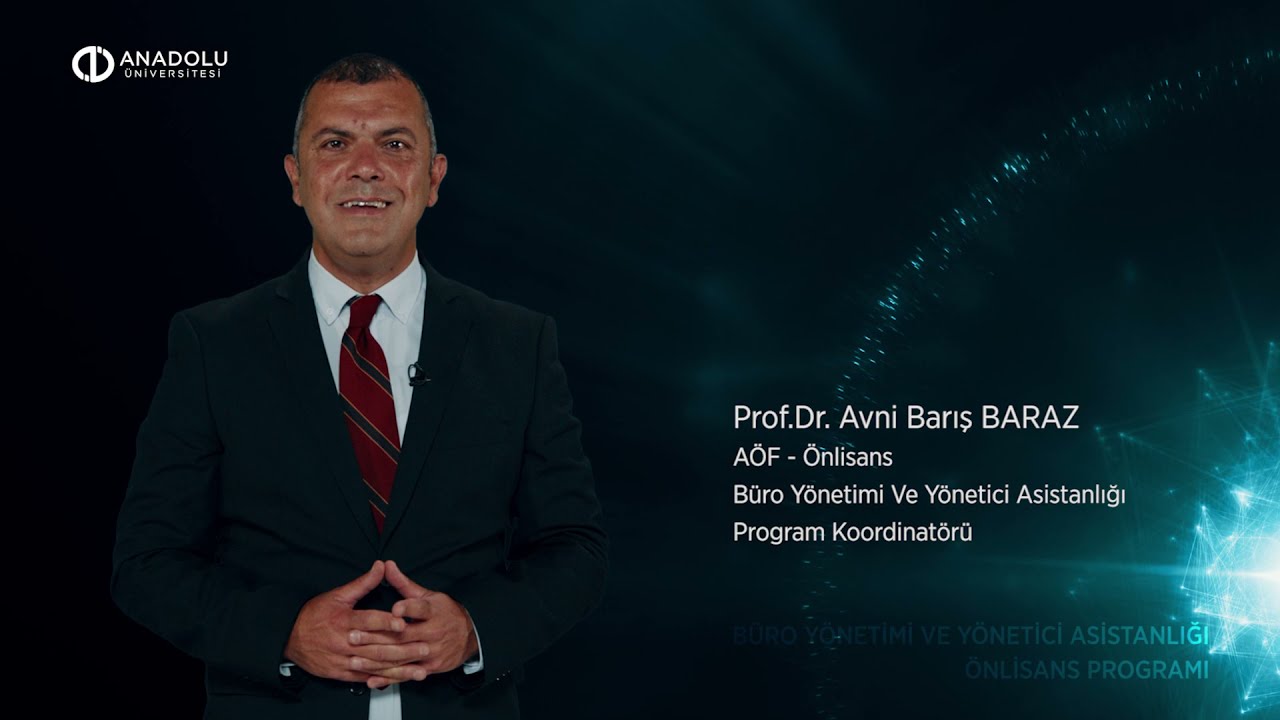 BÜRO YÖNETİMİ VE YÖNETİCİ ASİSTANLIĞI ÖNLİSANS PROGRAMI TANITIMI