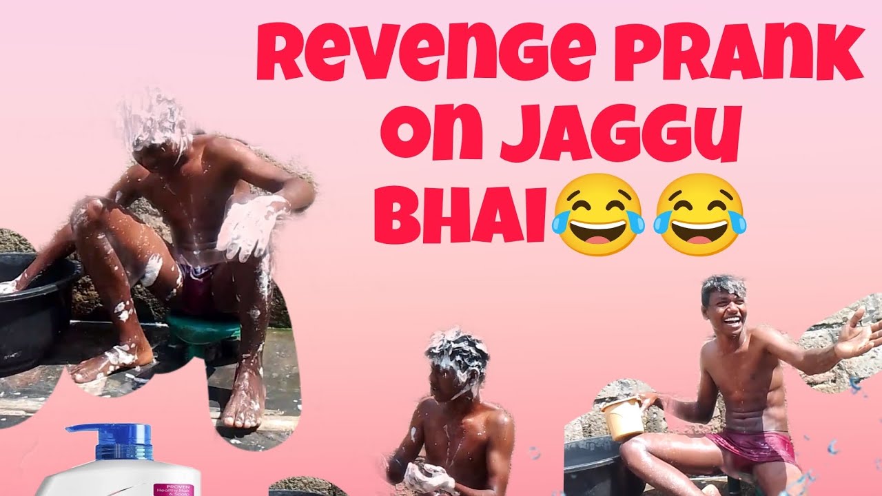 Revenge shampoo 🧴 prank  on jaggu bhai😂😂🤣 #ytshorts #funny #funnyshorts #comedy #viralvideo#ytteam