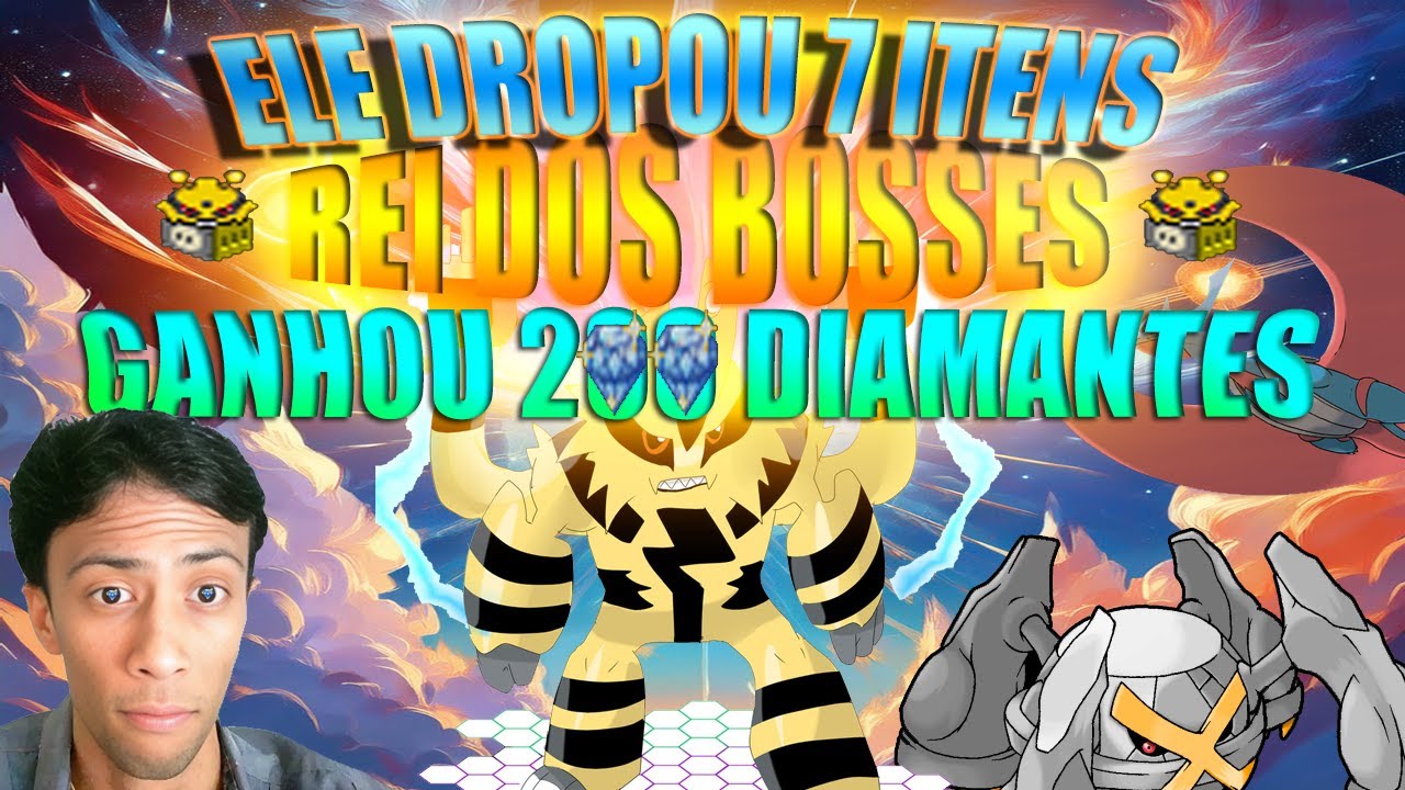 PXG - UM RICO FEZ O INACREDITÁVEL NO CAÇA BOSS(dropou 7 itens)
