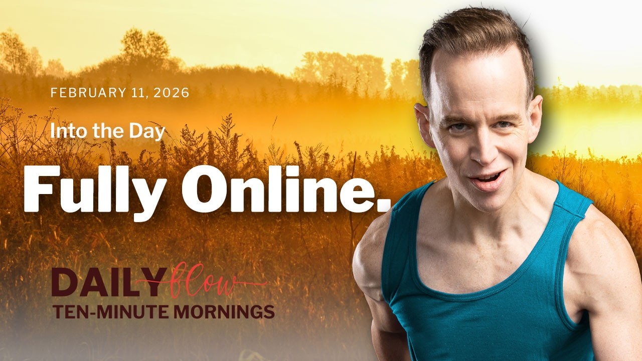 10-Minute Morning Yoga to Wake Up & Build Strength | Energizing Full Body Flow