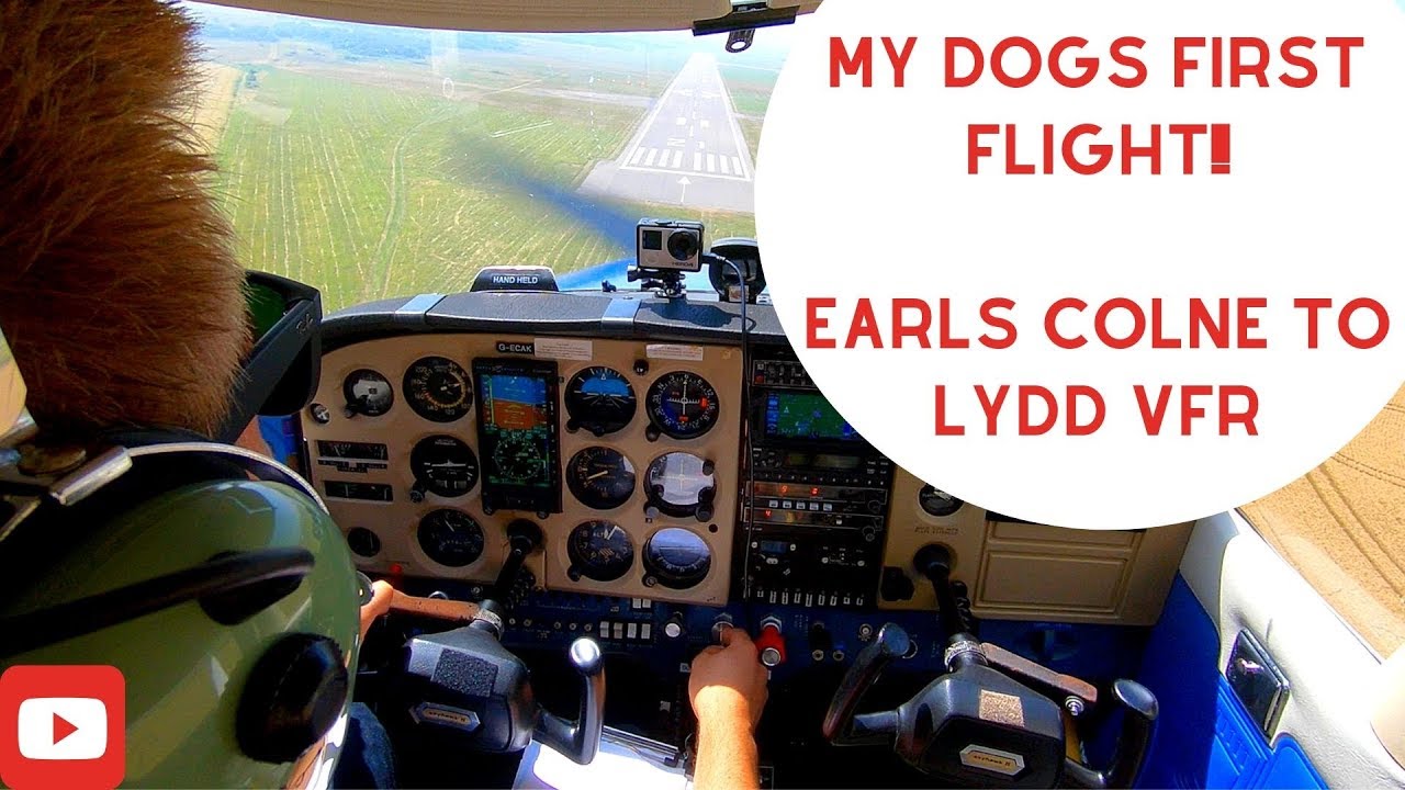 Earls Colne (EGSR) to Lydd (EGMD) with my new co-pilot!