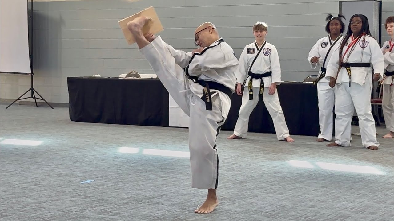 8th Degree Grand Master Phuoc Dang Taekwondo demonstration at Catha’s Taekwondo, Winston Salem N.C