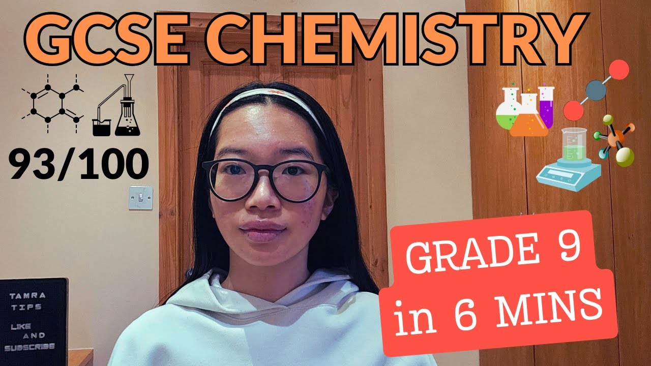 Как получить оценку 9 на экзамене GCSE по химии | Необычные советы и рекомендации