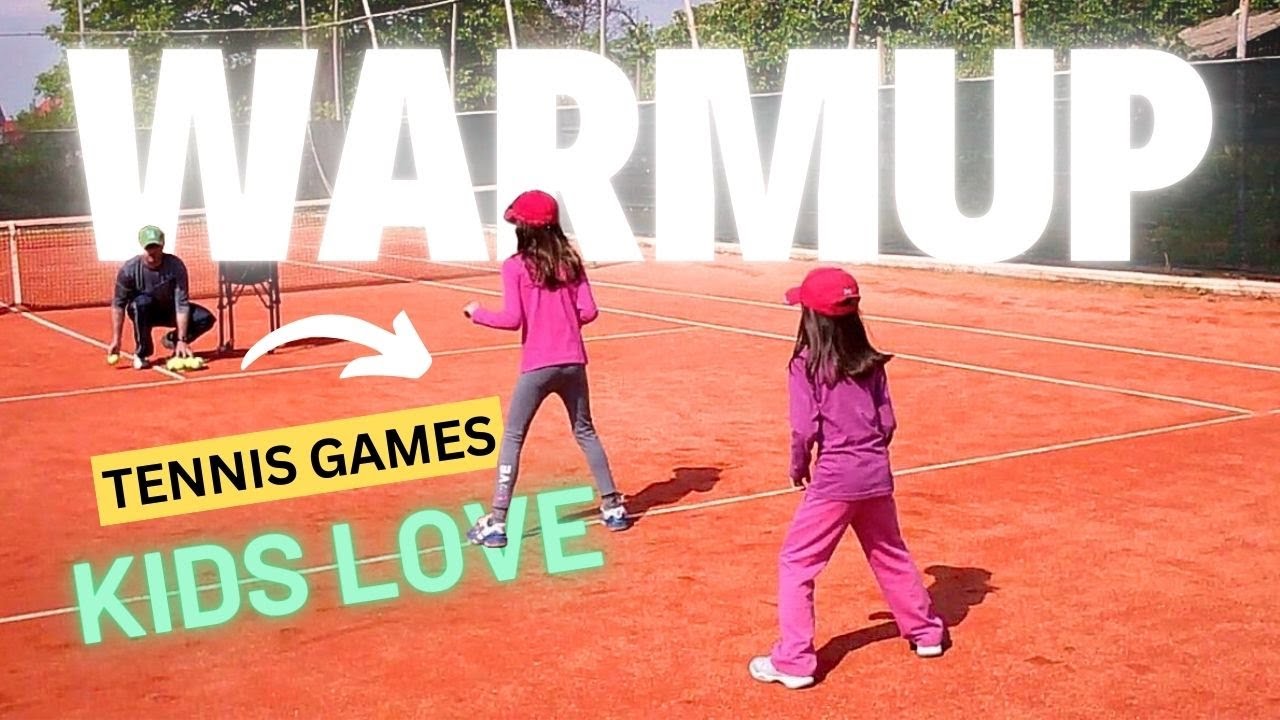 3 Fun Tennis Games for Kids / Perfect Warm-Up for Beginners