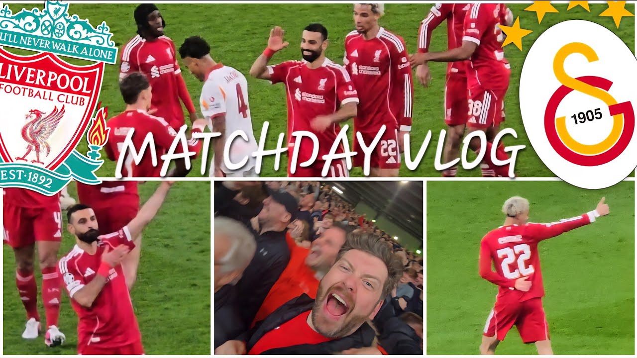 SZOBOSZLAI, EKITIK&Eacute; & SALAH SCORE! LIVERPOOL 4-0 GALATASARAY | MATCH VLOG