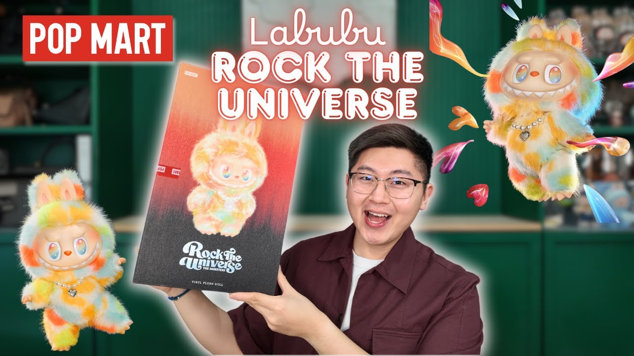 LABUBU ROCK THE UNIVERSAL ✨ Первый взгляд и распаковка! Серия «Big Into Energy»