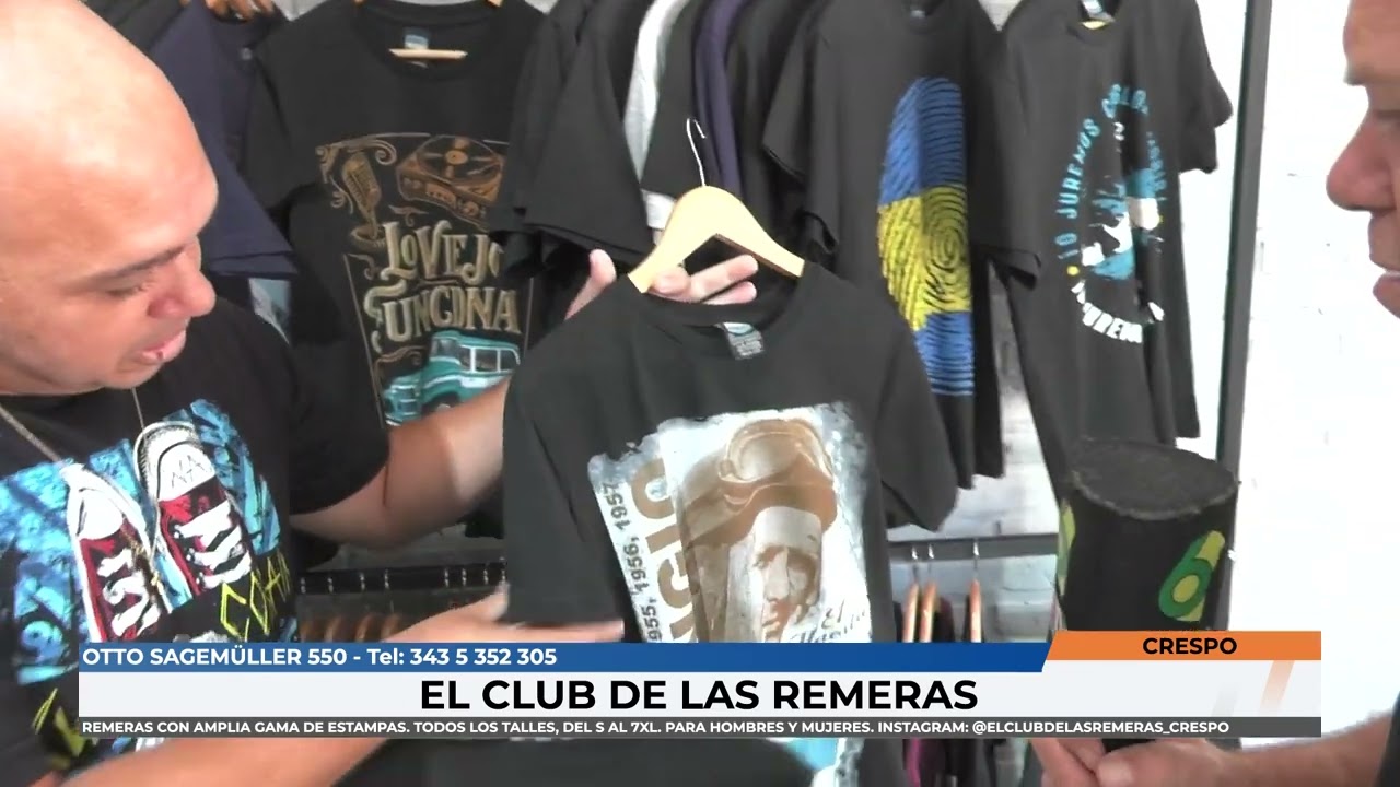 Crespo - Ya abrió sus puertas el Club de las Remeras en Otto Sagemülller 550