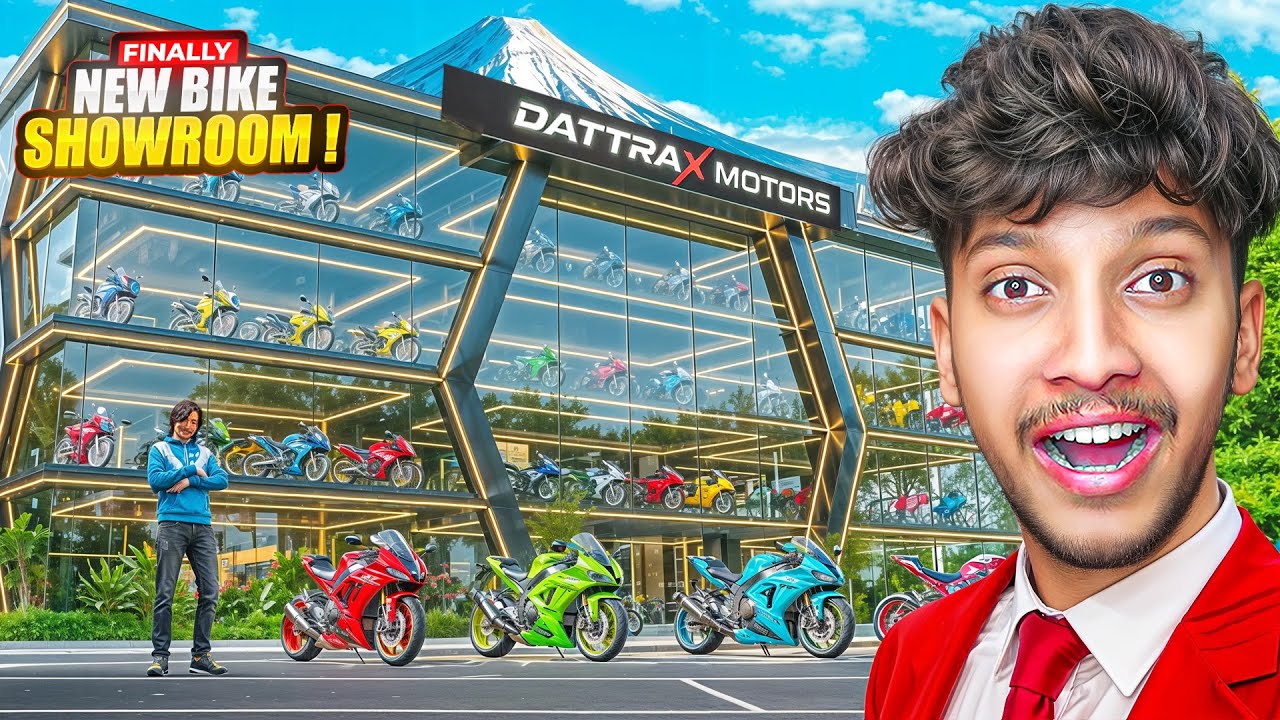 FINALLY! I Opened My DREAM Bike Showroom! 😍