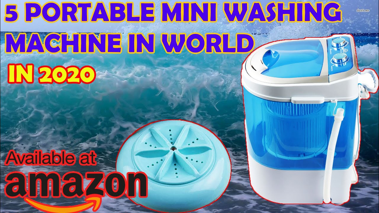 5 Portable mini Washing machine in world in 2020 . Available in amazon India