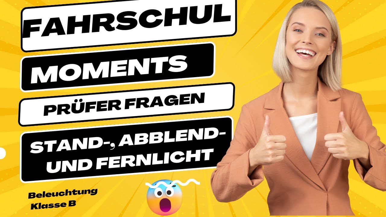 Grundlegende Fahrzeugbeleuchtung: Standlicht, Abblendlicht und Fernlicht am Beispiel Model3