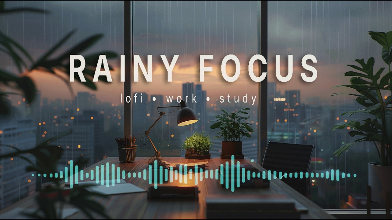Rain Sounds & Chill Night Study Music | Calm Brew