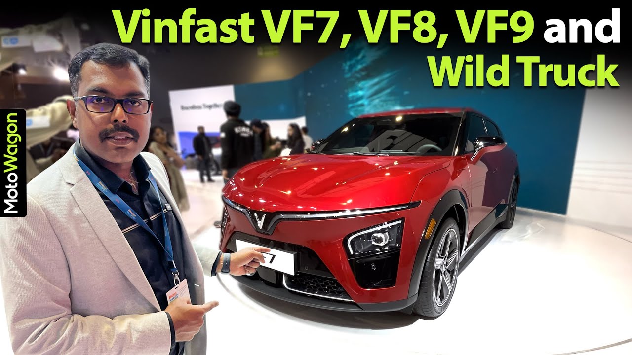 Vinfast India Launch Soon? - VF7, VF8 at Bharat Mobility Expo 2025 | MotoWagon.