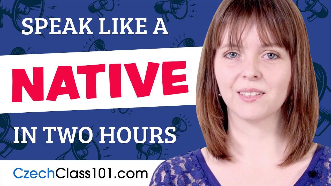 Do You Have 120 Minutes? You Can Speak Like a Native Czech Speaker