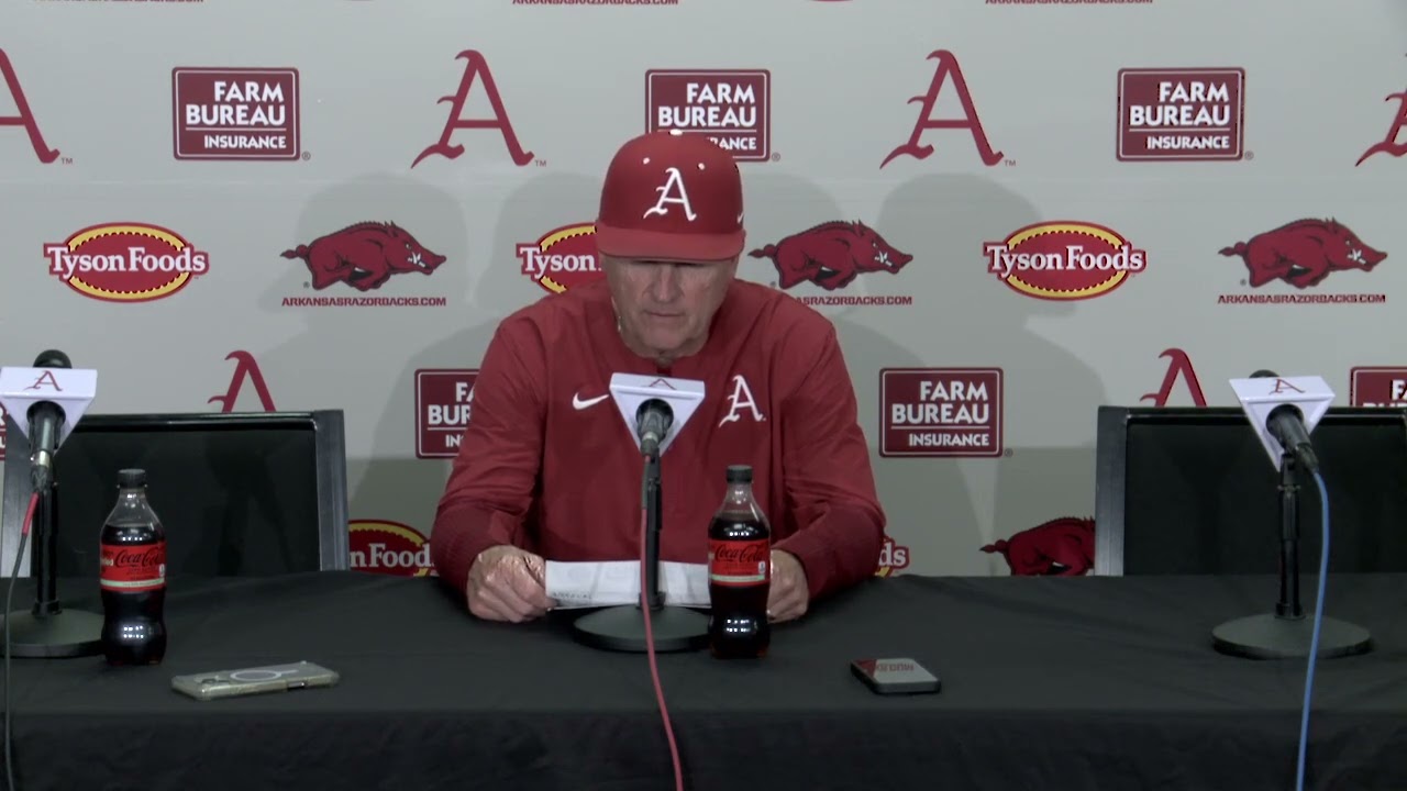 Dave Van Horn press conference: Arkansas 11, UT-Arlington 1