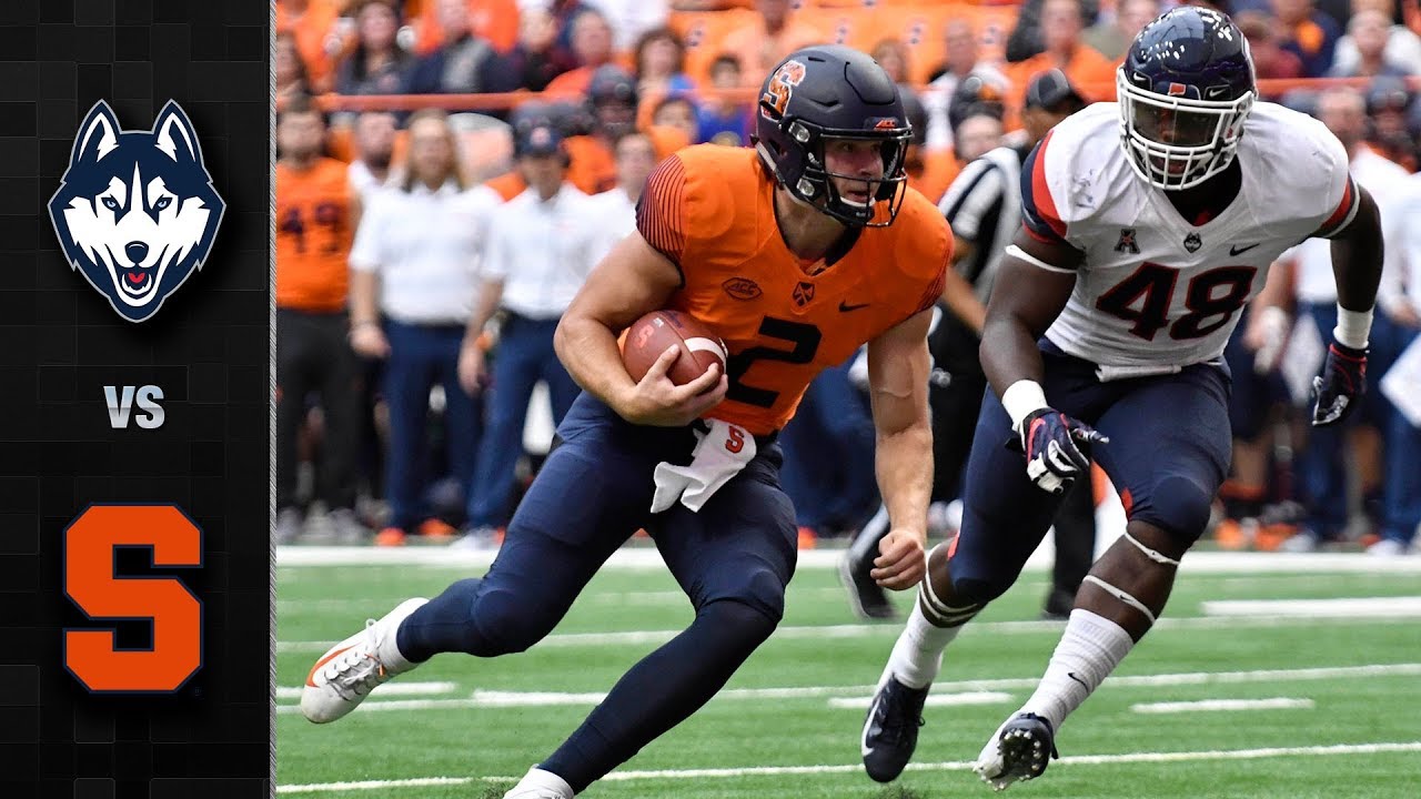 UConn vs. Syracuse Football Highlights (2018)
