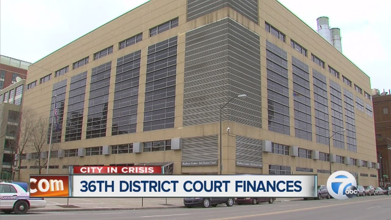 36th District Court Finances