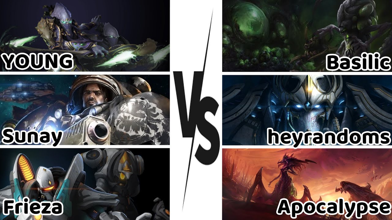 Fenix vs Zagara 3v3 in-house, c141 Direct Strike - Commanders SC2