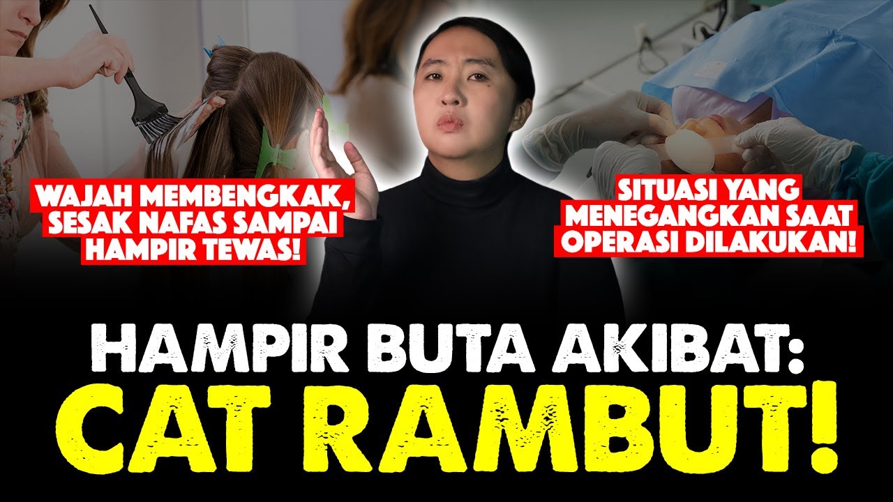 TERKENA ALERGI PARAH AKIBAT CAT RAMBUT❗️