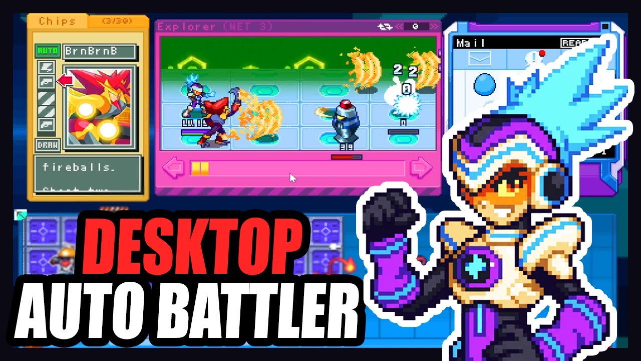 The Megaman Battle Network Inspired Idle RPG