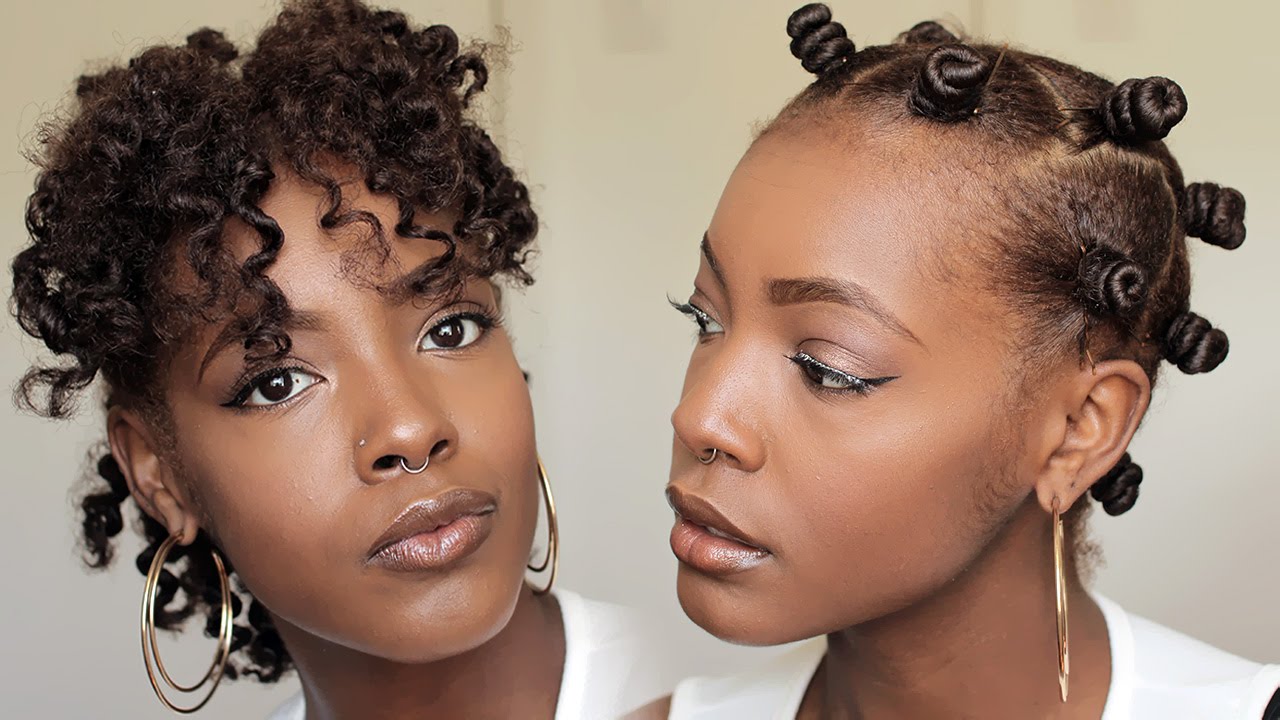 How To: Perfect Bantu Knot Out On Natural Hair w. Take Down + Styling
