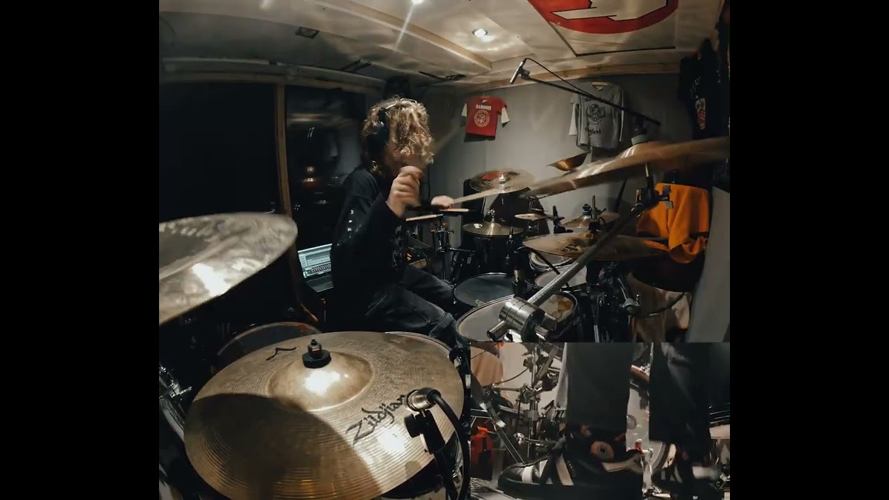 TOXIC GARBAGE ISLAND-GOJIRA Drumcover