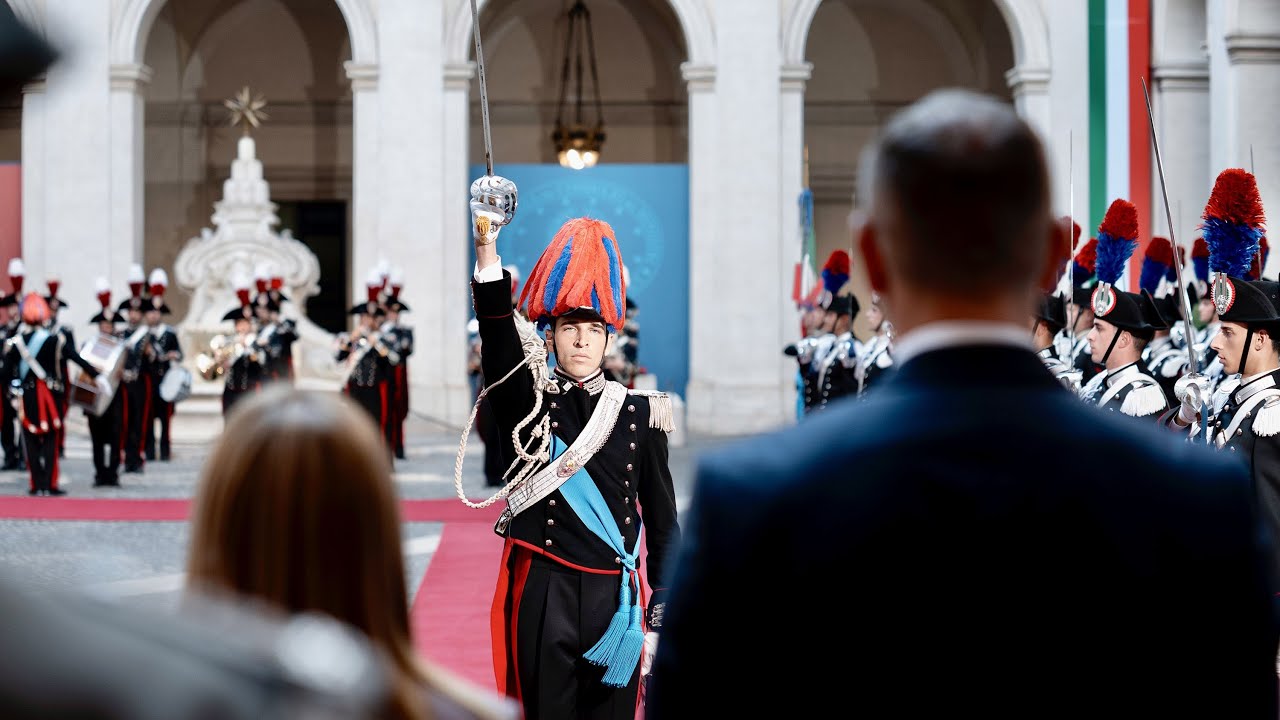 Visita del Presidente della Repubblica di Polonia in Italia: Palazzo Chigi e Quirinale