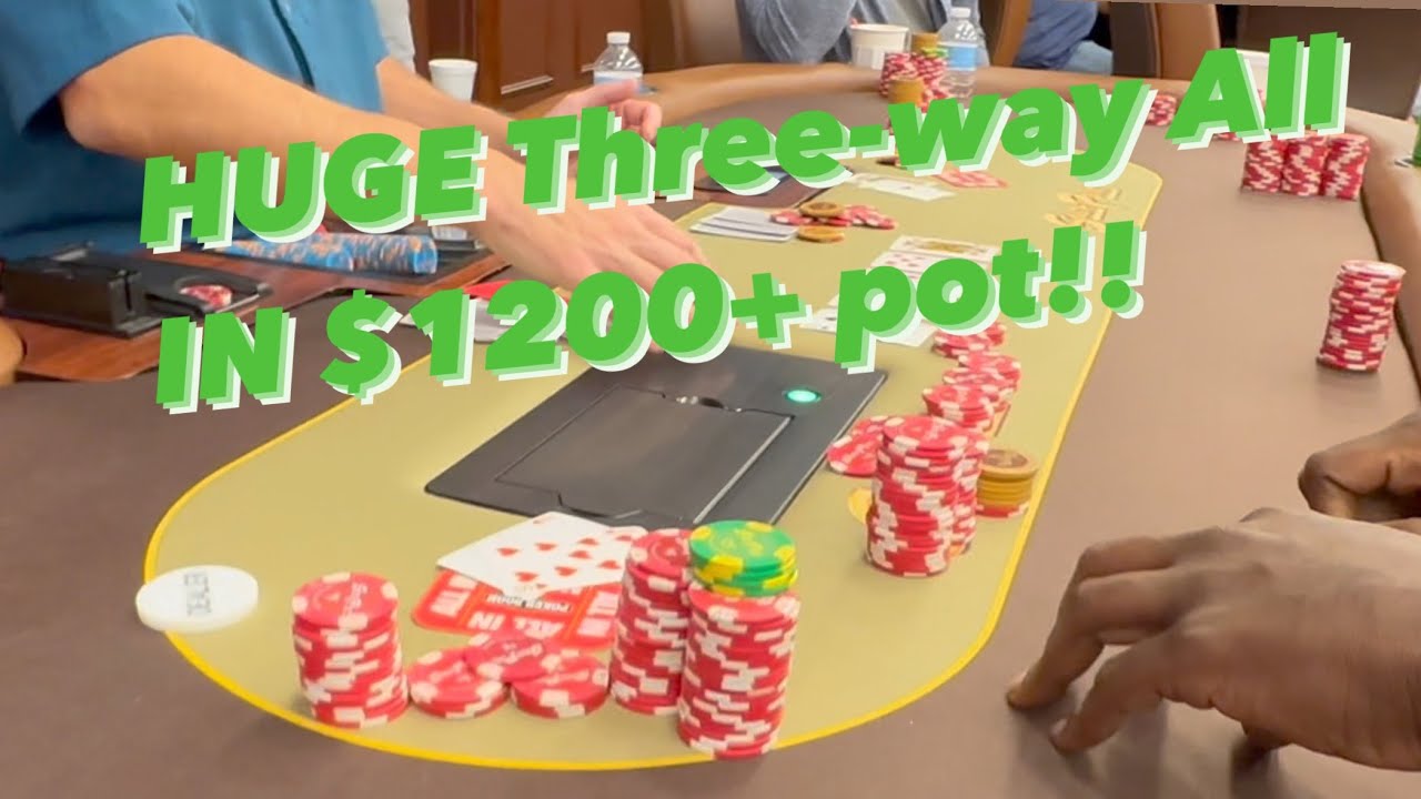 GAMBLING it ALL on a BIG DRAW!! | Poker Vlog Episode 29